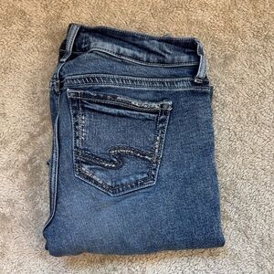 Silver Jeans Women's Classic Blue Skinny Jeans